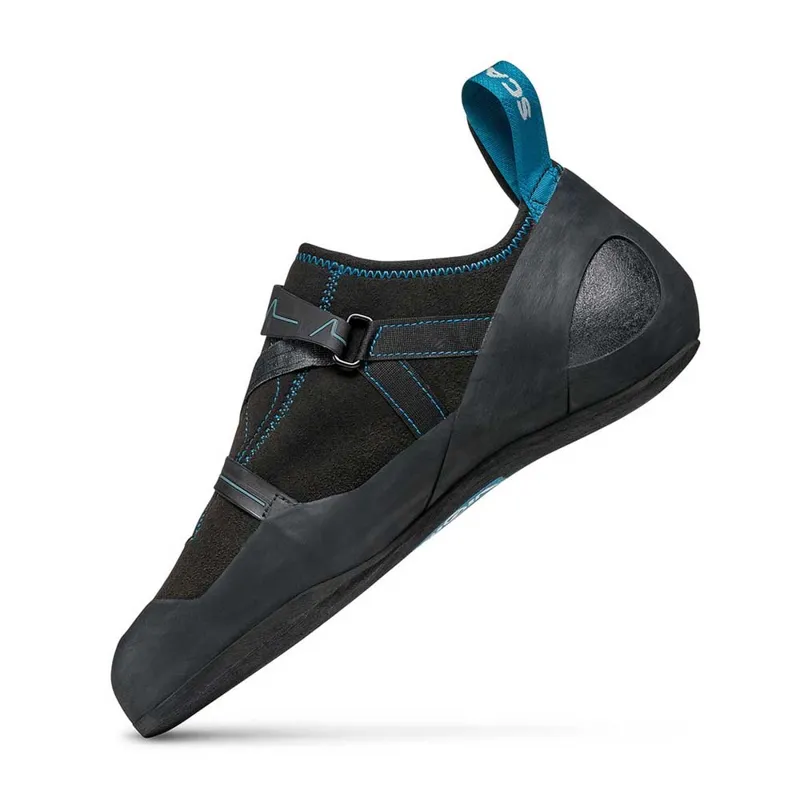 Scarpa Velocity V Men's Climbing Shoes in Black/Ottanio-4