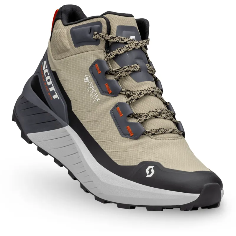 Scott Kinabalu 3 Mid GTX Men's Fast-Hiking Boot in Toast Beige/Dark Grey-3