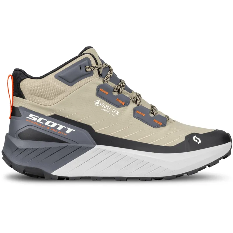 Scott Kinabalu 3 Mid GTX Men's Fast-Hiking Boot in Toast Beige/Dark Grey