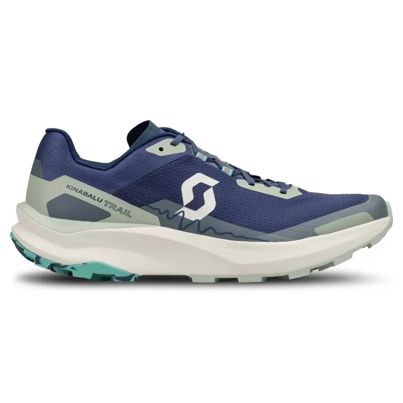 Scott Kinabalu Trail Men's Trail Running Shoe in Blue/Spray Grey