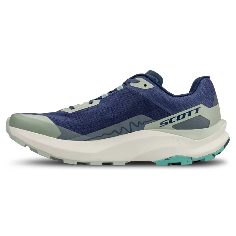 Scott Kinabalu Trail Men's Trail Running Shoe in Blue/Spray Grey-3