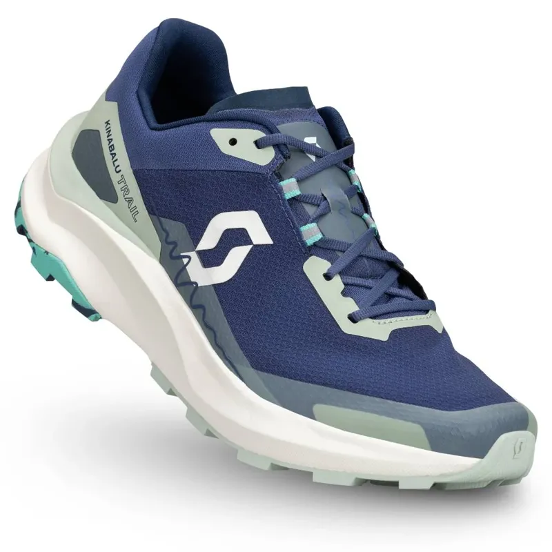 Scott Kinabalu Trail Men's Trail Running Shoe in Blue/Spray Grey-4