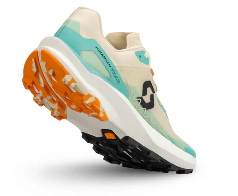 Scott Kinabalu Trail Women's Trail Running Shoe in Cream Beige/Cascade Blue-1