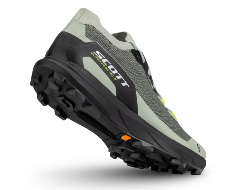 Scott Supertrac RC 3 Men's Trail Running Shoe in Spray Grey/Black-2