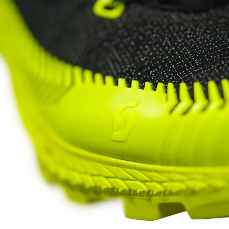 Scott Supertrac Ultra RC Men's Trail Running Shoe in Black/Yellow-7