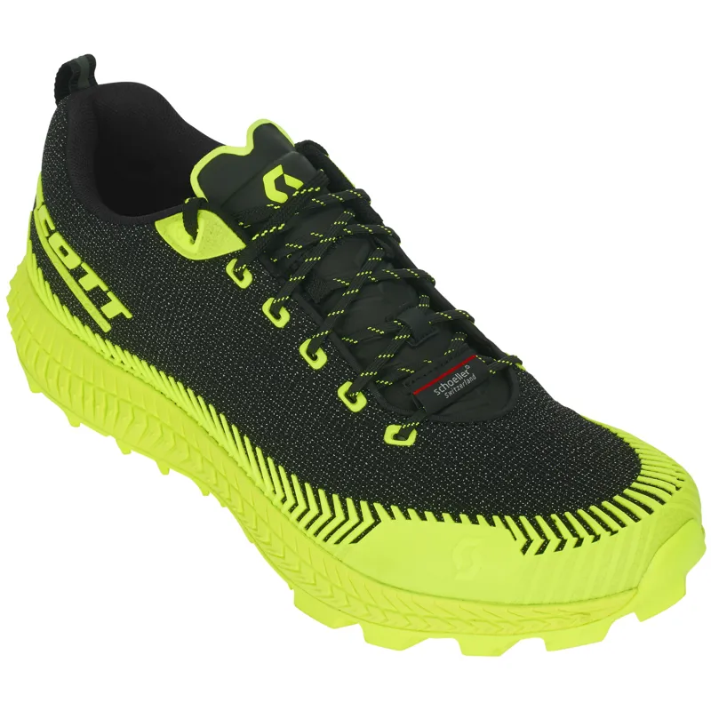 Scott Supertrac Ultra RC Men's Trail Running Shoe in Black/Yellow-4