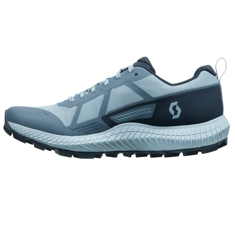 Scott Supertrac 3 Women's Trail Running Shoe in Grace Blue/Bering Blue-2