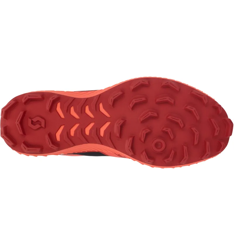 Scott Supertrac RC 2 Women's Trail Running Shoe in Black/Brick Red-1