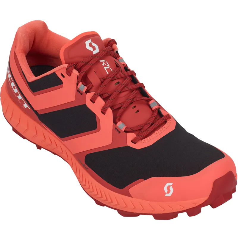 Scott Supertrac RC 2 Women's Trail Running Shoe in Black/Brick Red-4