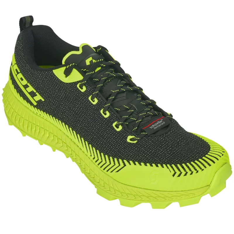 Scott Supertrac Ultra RC Women's Trail Running Shoe in Black/Yellow-3