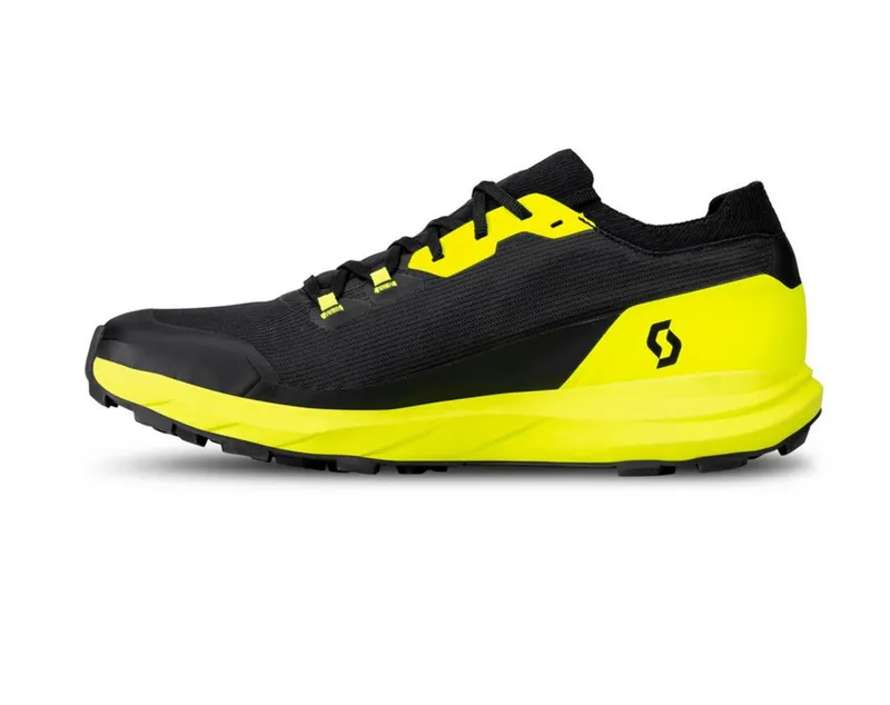 Scott Supertrac RC 3 Men's Trail Running Shoe in Black/Safety Yellow -2