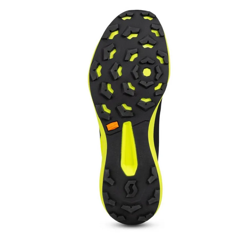 Scott Supertrac RC 3 Men's Trail Running Shoe in Black/Safety Yellow -1