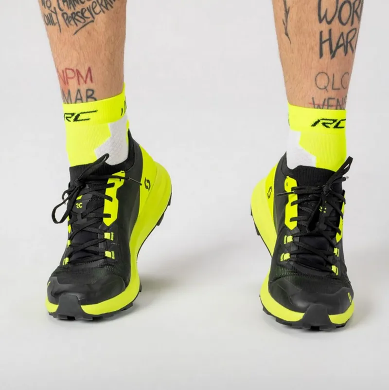 Scott Supertrac RC 3 Men's Trail Running Shoe in Black/Safety Yellow -7