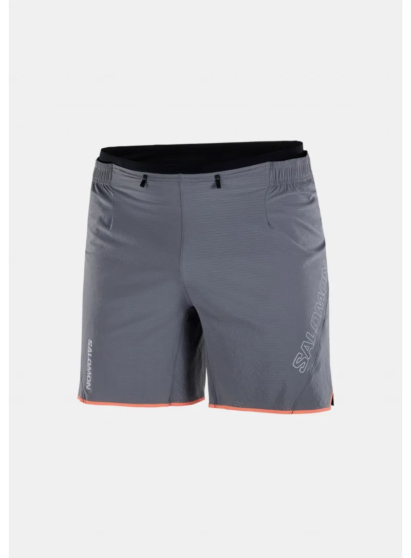 Salomon Sense Aero 7inch Men's Running Shorts in Castlerock