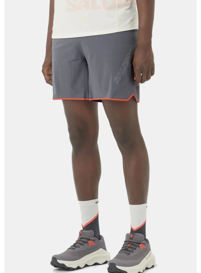 Salomon Sense Aero 7inch Men's Running Shorts in Castlerock-1