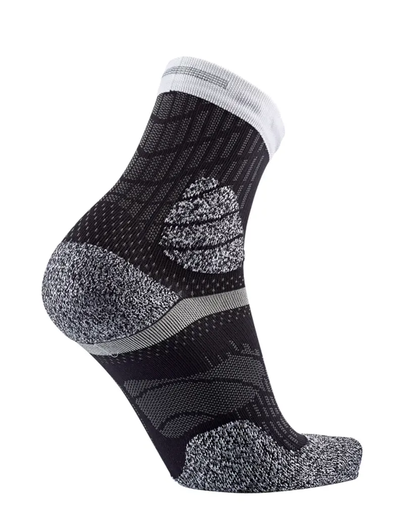 Sidas Trail Protect Running Sock in Grey/Turquoise-3