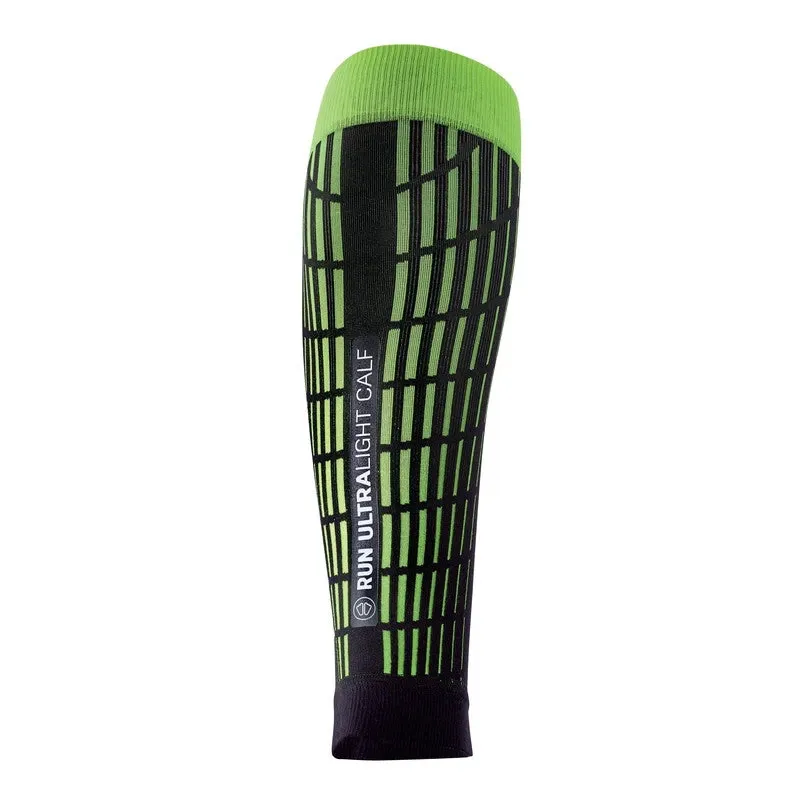 Sidas Ultra Light Calf Compression Sleeve in Black and Yellow