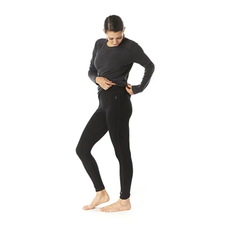 Smartwool Women's Classic Thermal Merino Base Layer Bottom in Black-1