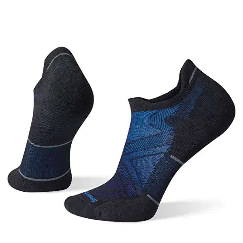 Smartwool Run Targeted Cushion Low Ankle Sock in Black