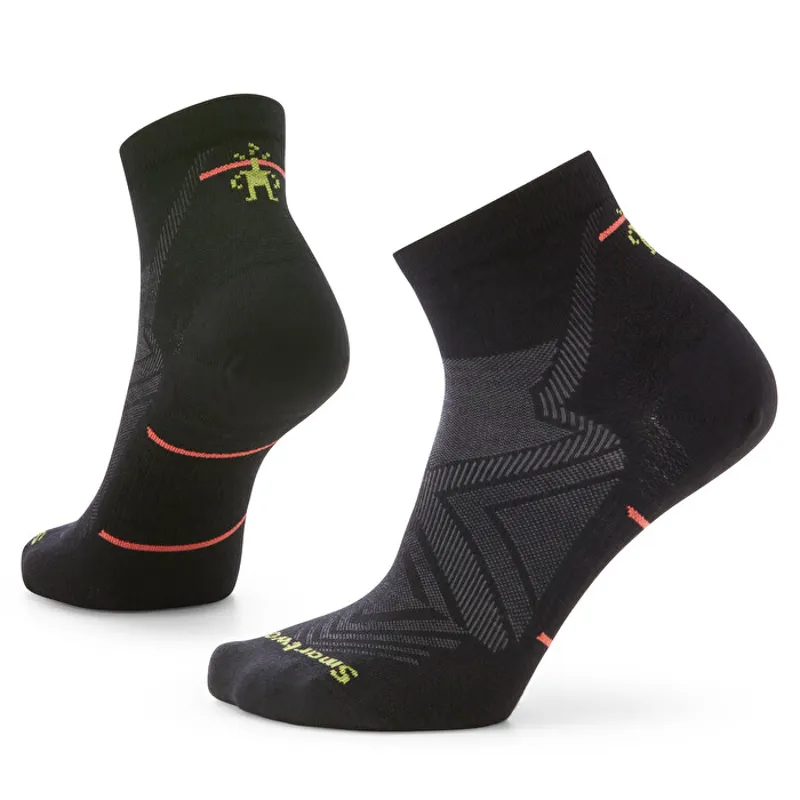 Smartwool Run Zero Cushion Ankle Women's Socks in Black