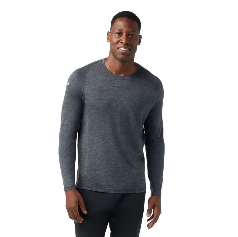 Smartwool Active Ultralite Merino Long Sleeve Men's T-shirt in Grey 