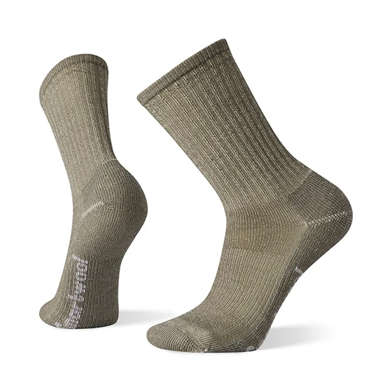 Smartwool Classic Edition Hike Light Cushion Crew Socks in Taupe