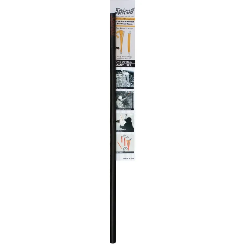 Spiroll Rope Protector in Black