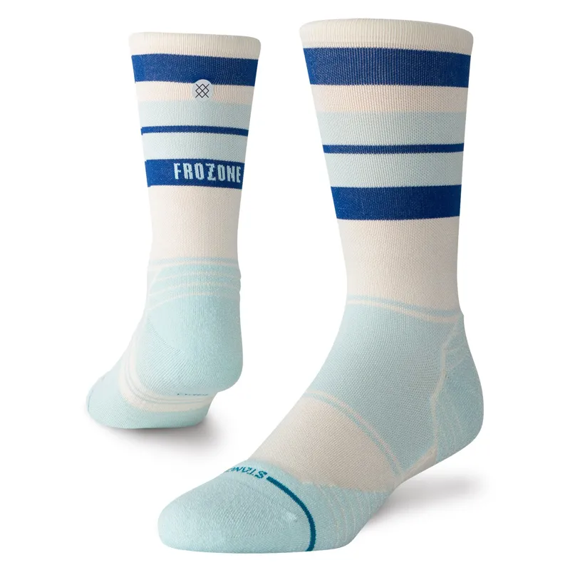 Stance Frozone Light Crew Sock in Light Blue 