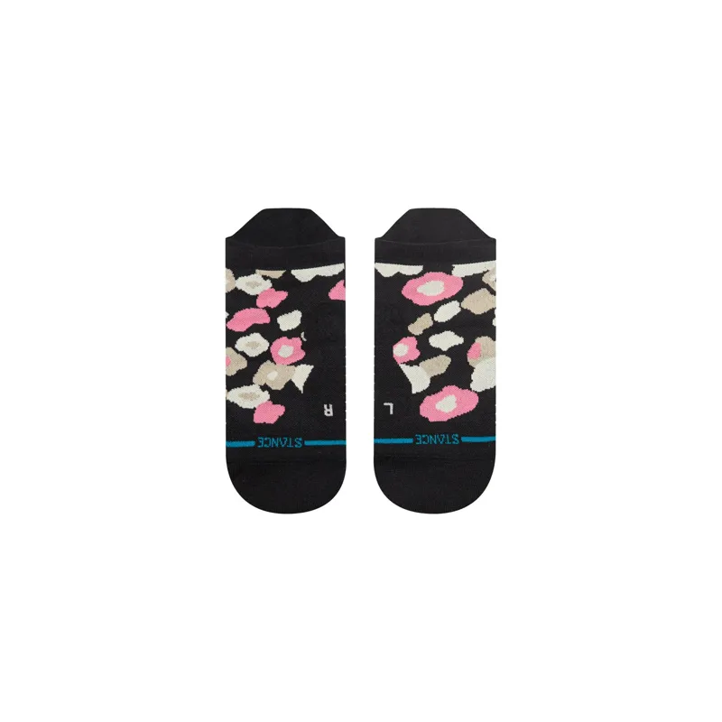 Stance Camo Floral Light Tab Women's Running Sock in Black -3