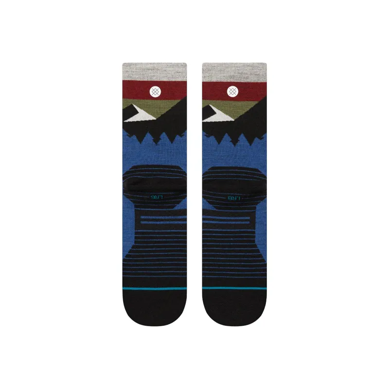 Stance Light Wool Crew Running Sock in Cobalt Blue-1