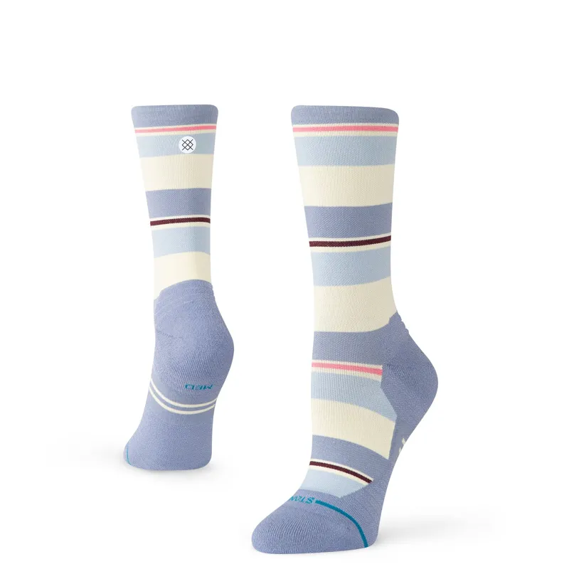 Stance Milo Light Crew Women's Running Sock in Blue-1