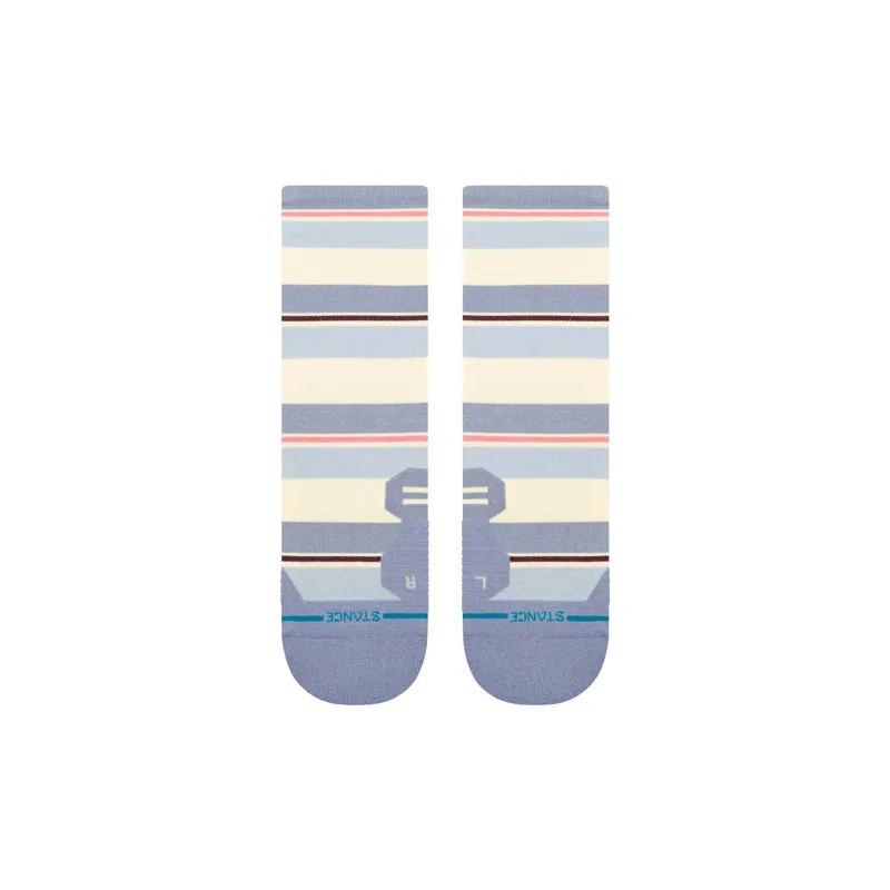 Stance Milo Light Crew Women's Running Sock in Blue-2