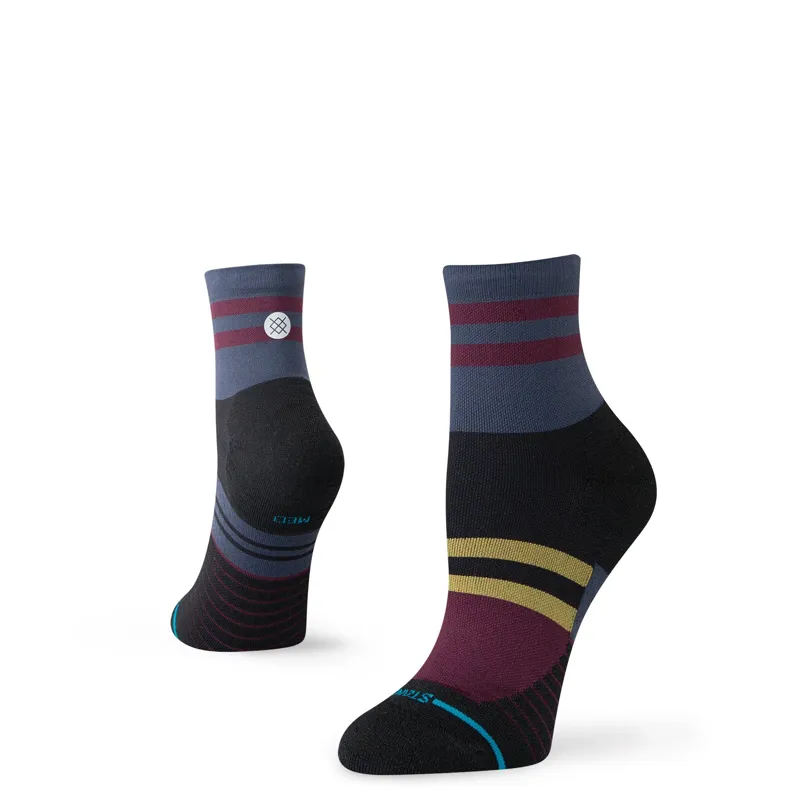 Stance So Sporty Light Quarter Running Sock in Black