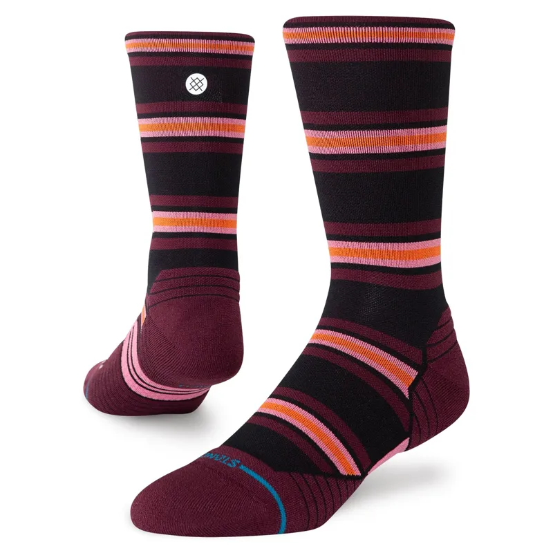 Stance Wayfarer Light Crew Women's Running Sock in Fig