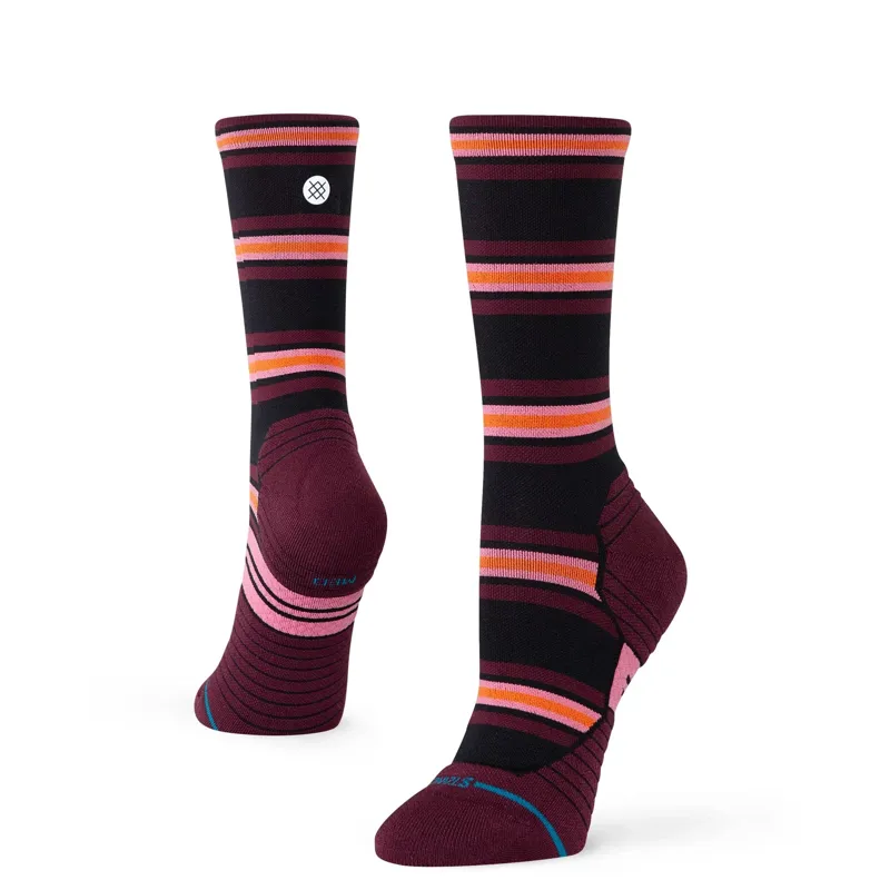Stance Wayfarer Light Crew Women's Running Sock in Fig-1