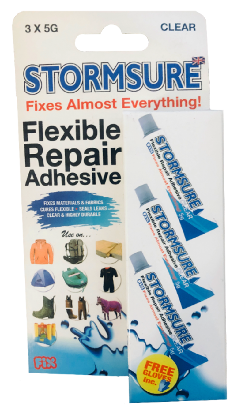 Stormsure Flexible Repair Adhesive 3 x 5g Tubes-1
