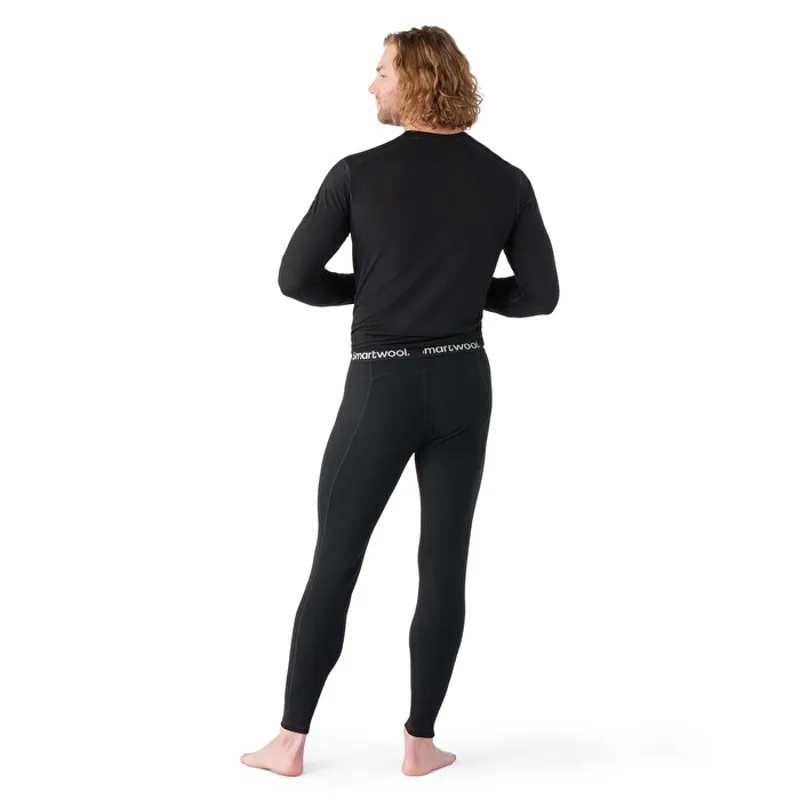 Smartwool Men's Classic Thermal Merino Base Layer Bottom in Black-1