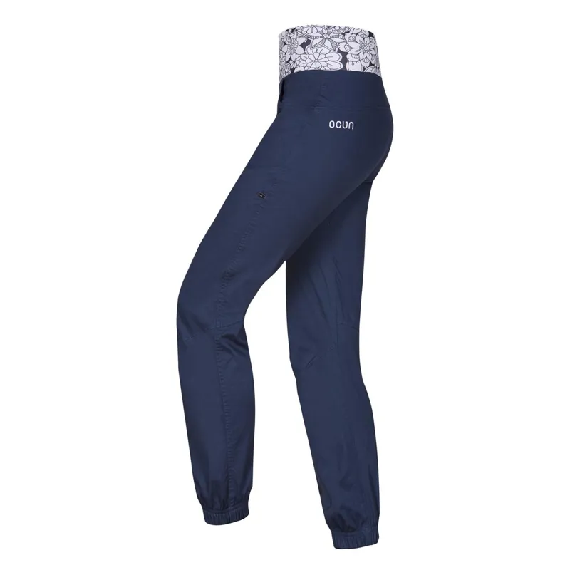 Ocun Sansa Pant Women's Climbing Trousers in Blue Sargasso Sea-2