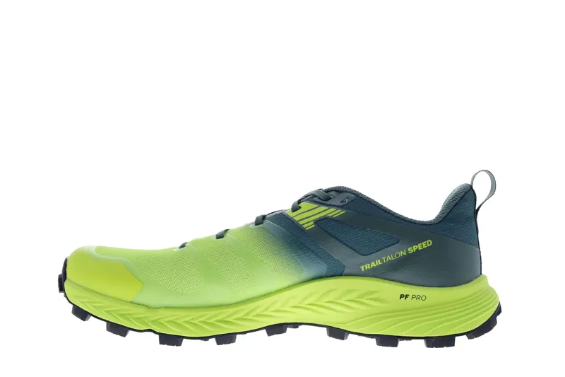 Inov8 Trailtalon Speed Wide Men's Trail Running Shoe in Lime/Forest Green-3