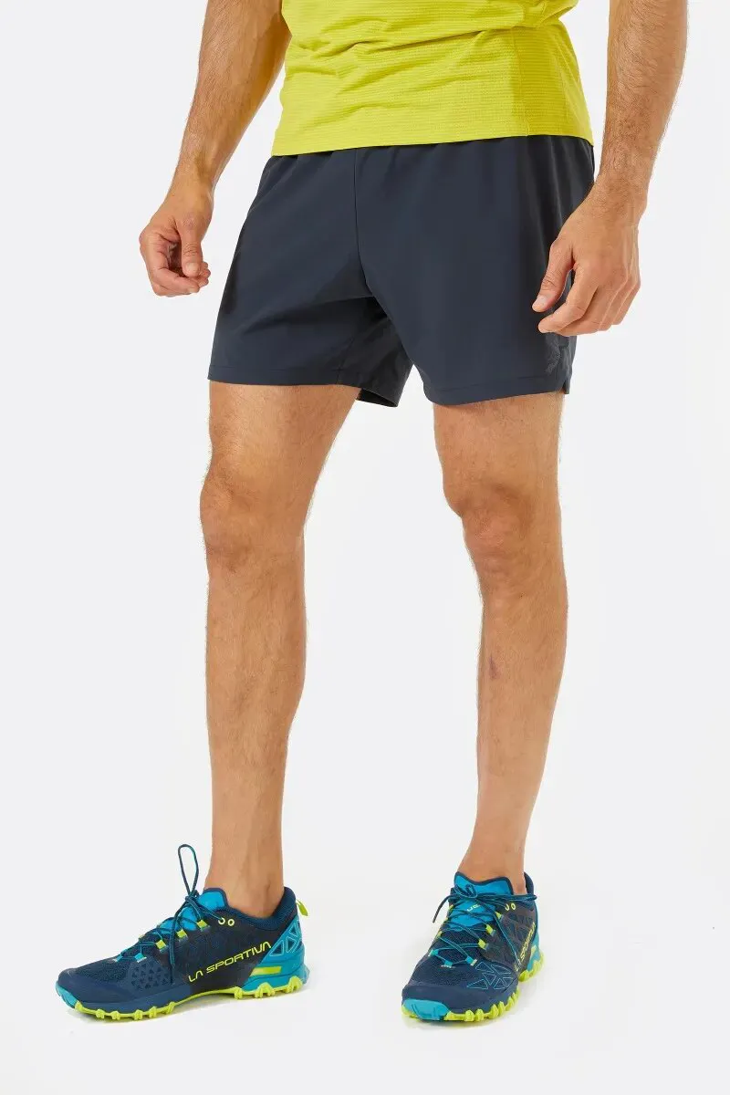 Rab Talus Active Men's Running Shorts in Ebony-2