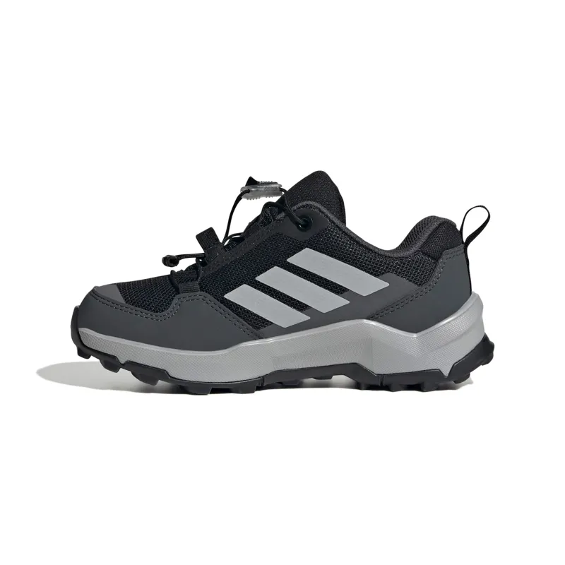 Terrex AX4S Speed Lace Kids Hiking Shoe in Core Black/Grey Three/Core Black-3