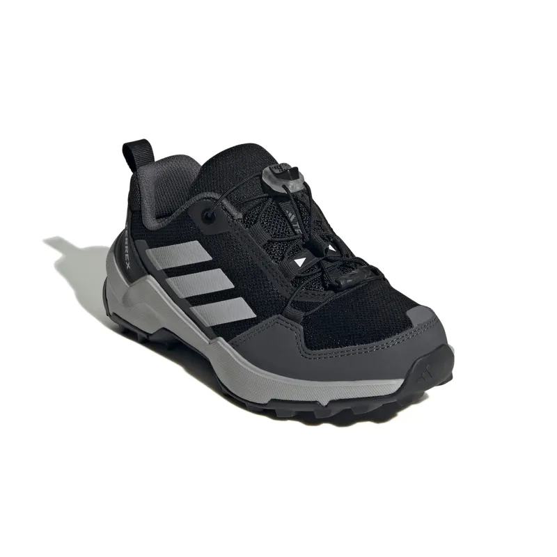 Terrex AX4S Speed Lace Kids Hiking Shoe in Core Black/Grey Three/Core Black-4