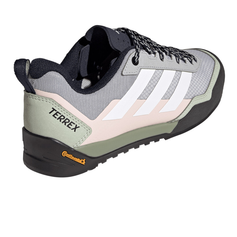 adidas Terrex Skychaser Solo Women's Approach Shoe in Off White/Legend Ink/Green-5