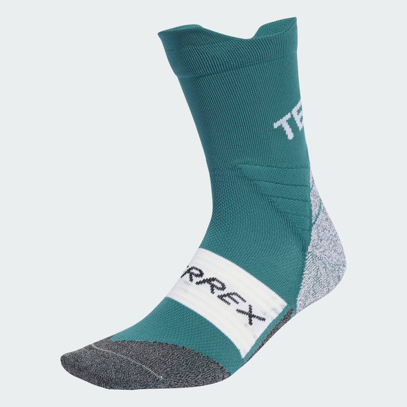 Terrex Xperior Climacool Trail Crew Socks in Preloved Teal
