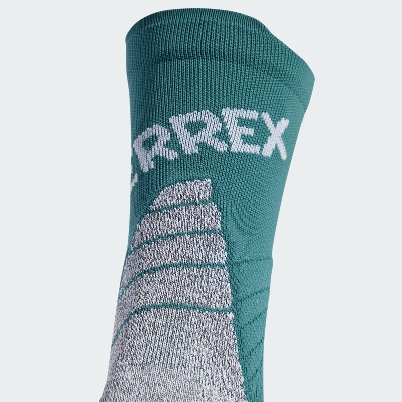 Terrex Xperior Climacool Trail Crew Socks in Preloved Teal-2