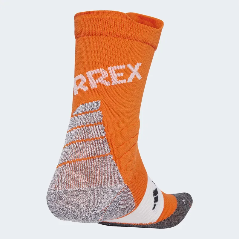 Terrex Xperior Climacool Trail Crew Socks in Semi-Impact Orange-2