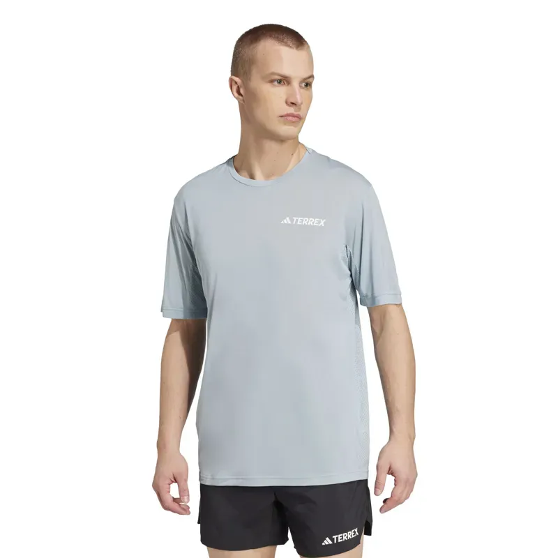 adidas Terrex Xperior Climacool+ Men's Running T-shirt in Magic Grey-1