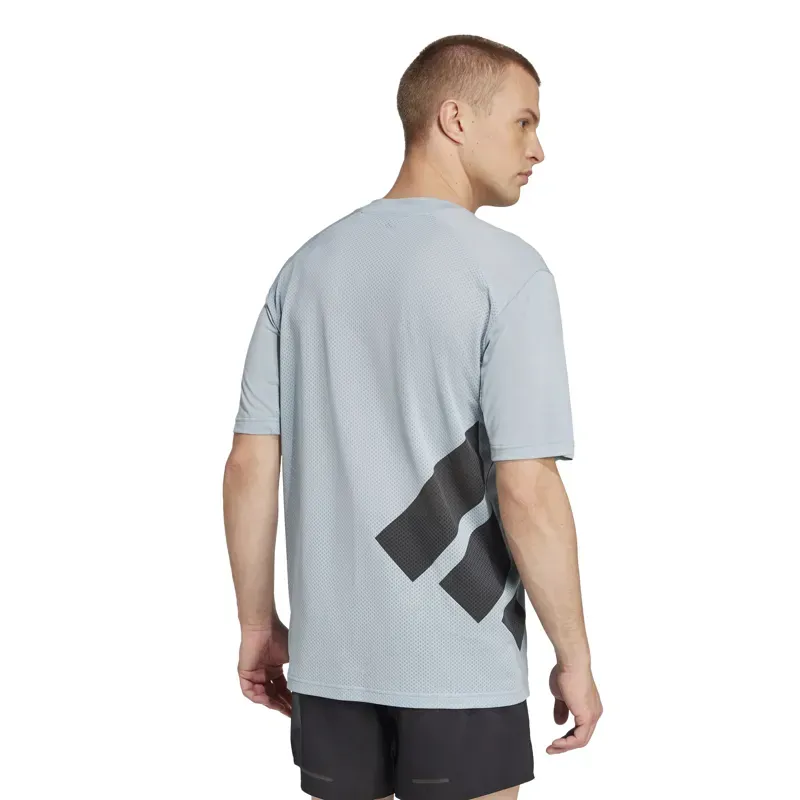 adidas Terrex Xperior Climacool+ Men's Running T-shirt in Magic Grey-3