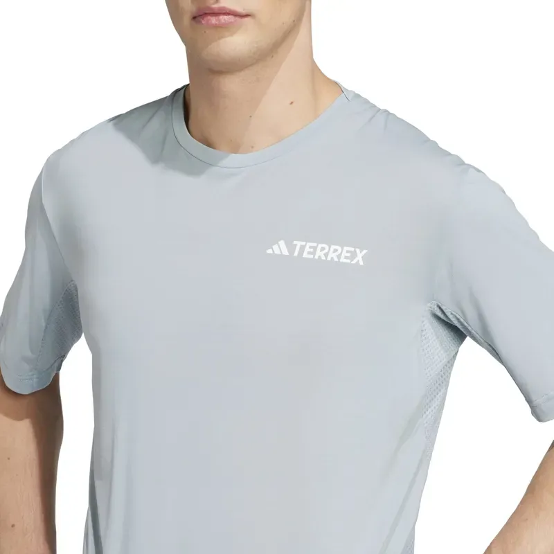adidas Terrex Xperior Climacool+ Men's Running T-shirt in Magic Grey-4