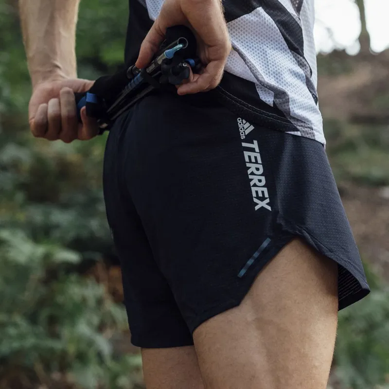 adidas Terrex Multi Trail Running Shorts - Black, Men's Trail Running